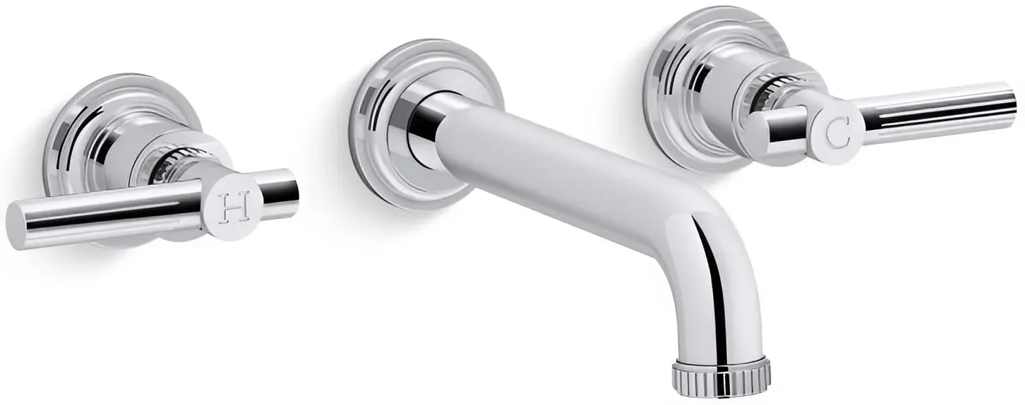 Vòi chậu rửa mặt nóng lạnh Kallista P21223-LV-CP