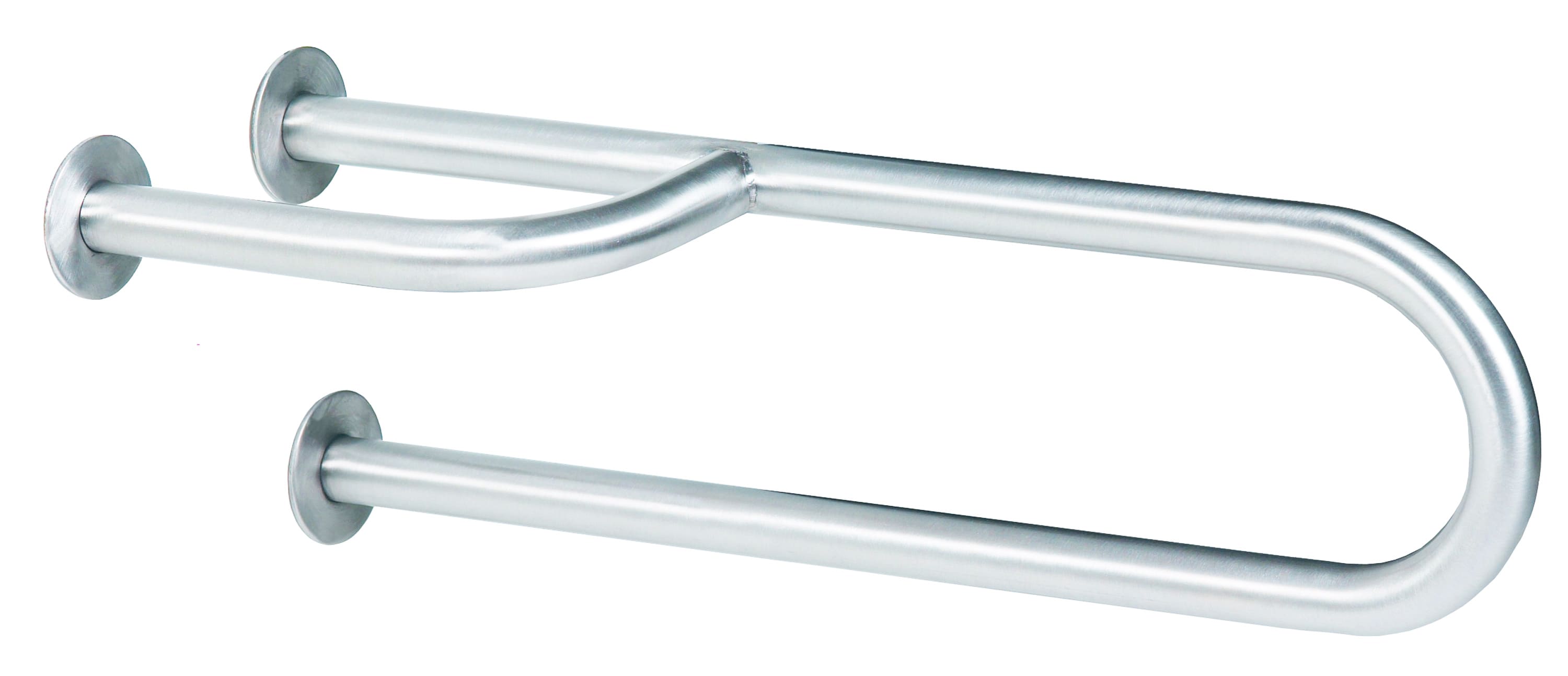 Thanh vịn bên trái gắn tường có 3 điểm tựa Mediclinics BFD600C