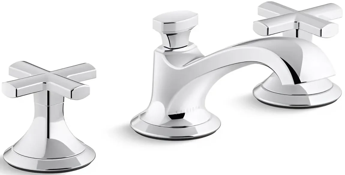 Vòi chậu rửa mặt nóng lạnh Kallista P25006-CR-CP