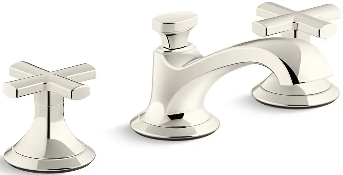 Vòi chậu rửa mặt nóng lạnh Kallista P25006-CR-SN