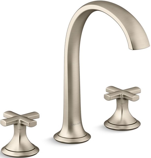 Vòi chậu rửa mặt nóng lạnh Kallista P25007-CR-BV