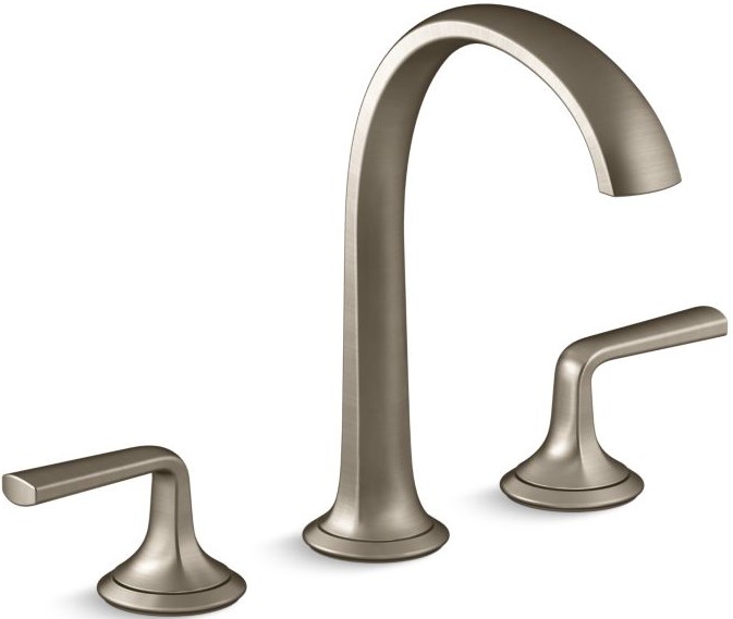 Vòi chậu rửa mặt nóng lạnh Kallista P25007-LV-BV