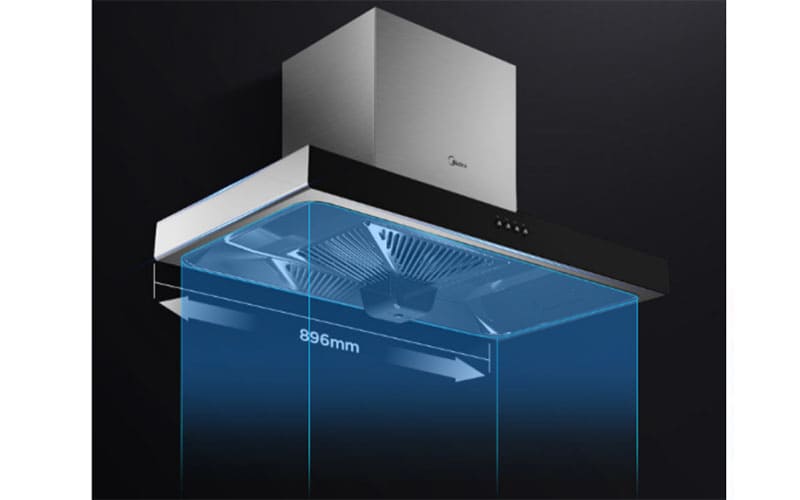 Máy hút mùi cảm ứng Midea CXW-220-B81