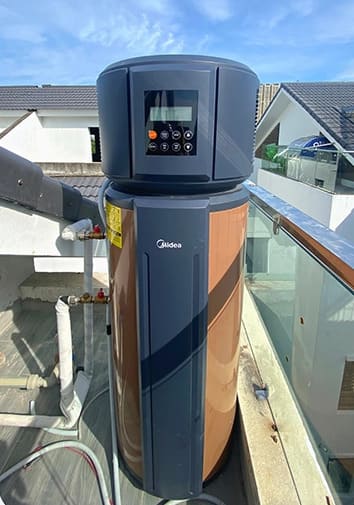 Máy bơm nhiệt Heatpump 170L Midea RSJ 15/190RDN3-E