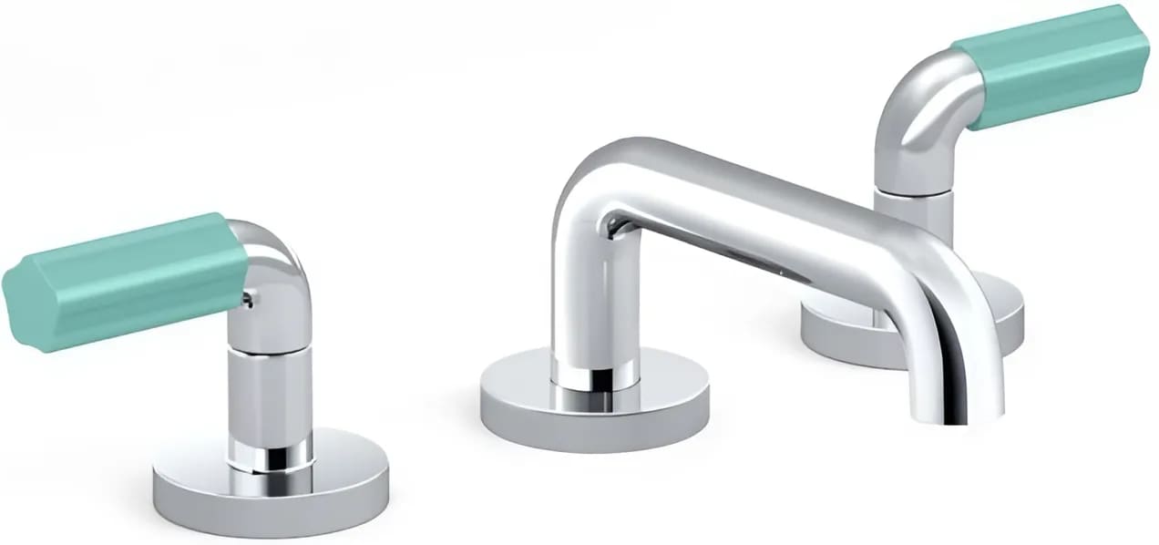 Vòi chậu rửa mặt nóng lạnh Kallista P32412-BLE-CP