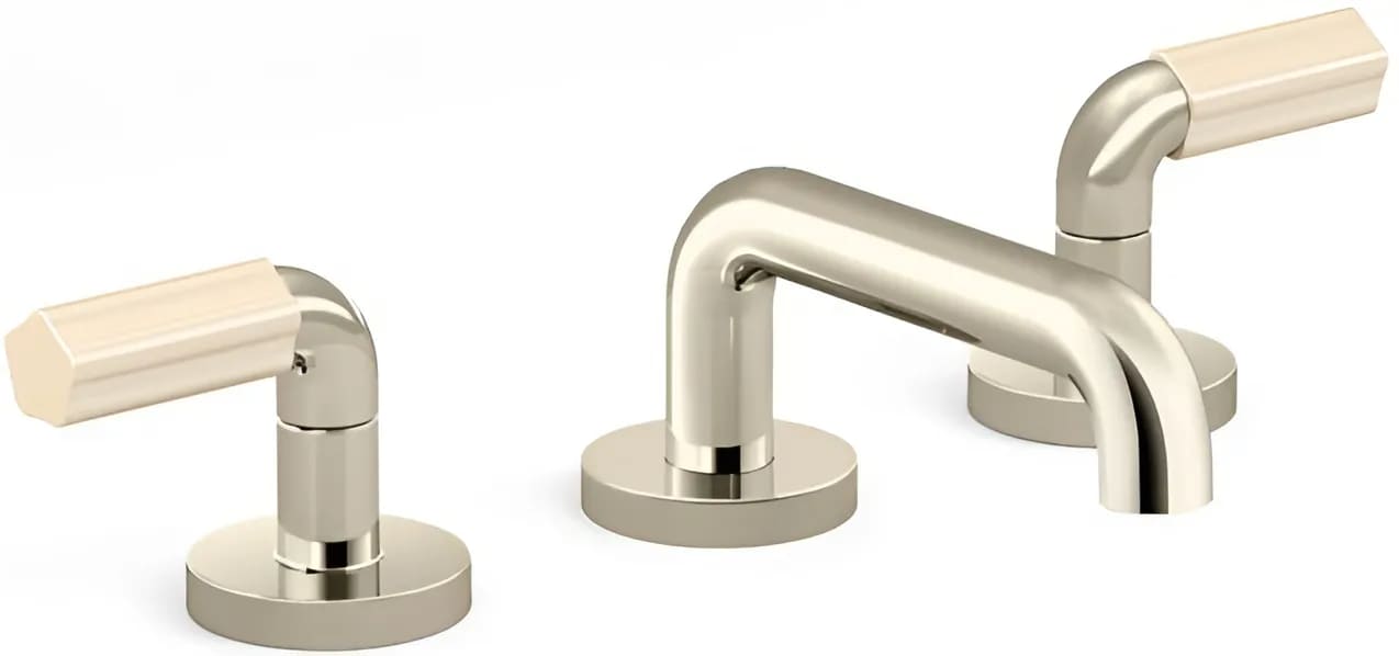 Vòi chậu rửa mặt nóng lạnh Kallista P32412-CREM-SN