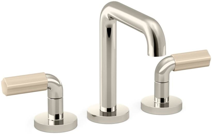 Vòi chậu rửa mặt nóng lạnh Kallista P32413-CREM-SN