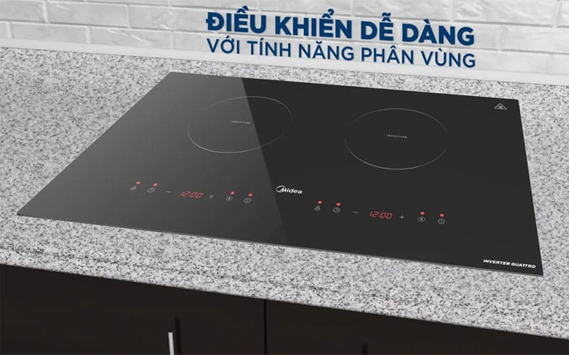 Bếp từ đôi Inverter Midea MC-ID358 
