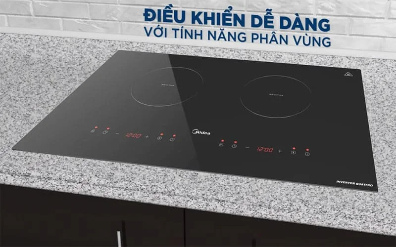 Bếp từ đôi Inverter Midea MC-ID358 