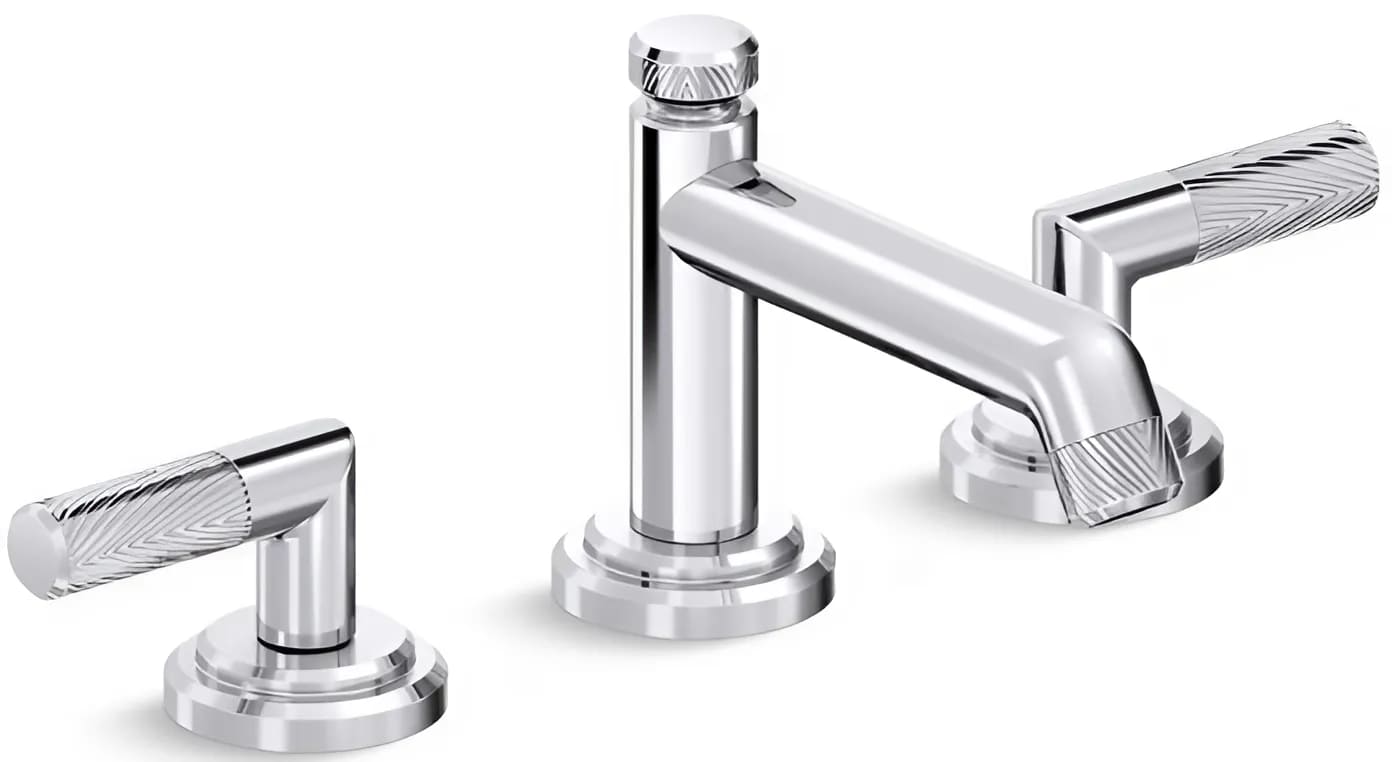 Vòi chậu rửa mặt nóng lạnh Kallista P24901-CPH-CP