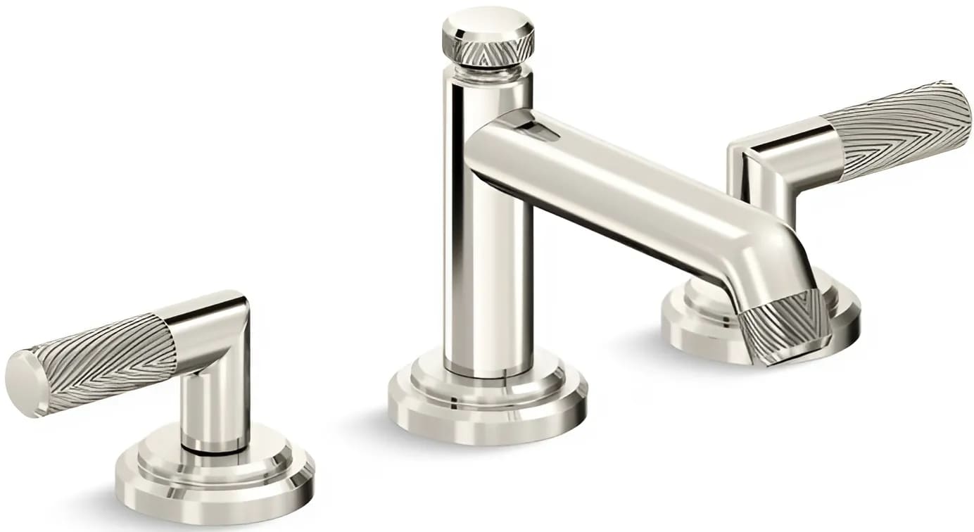 Vòi chậu rửa mặt nóng lạnh Kallista P24901-SNW-SN