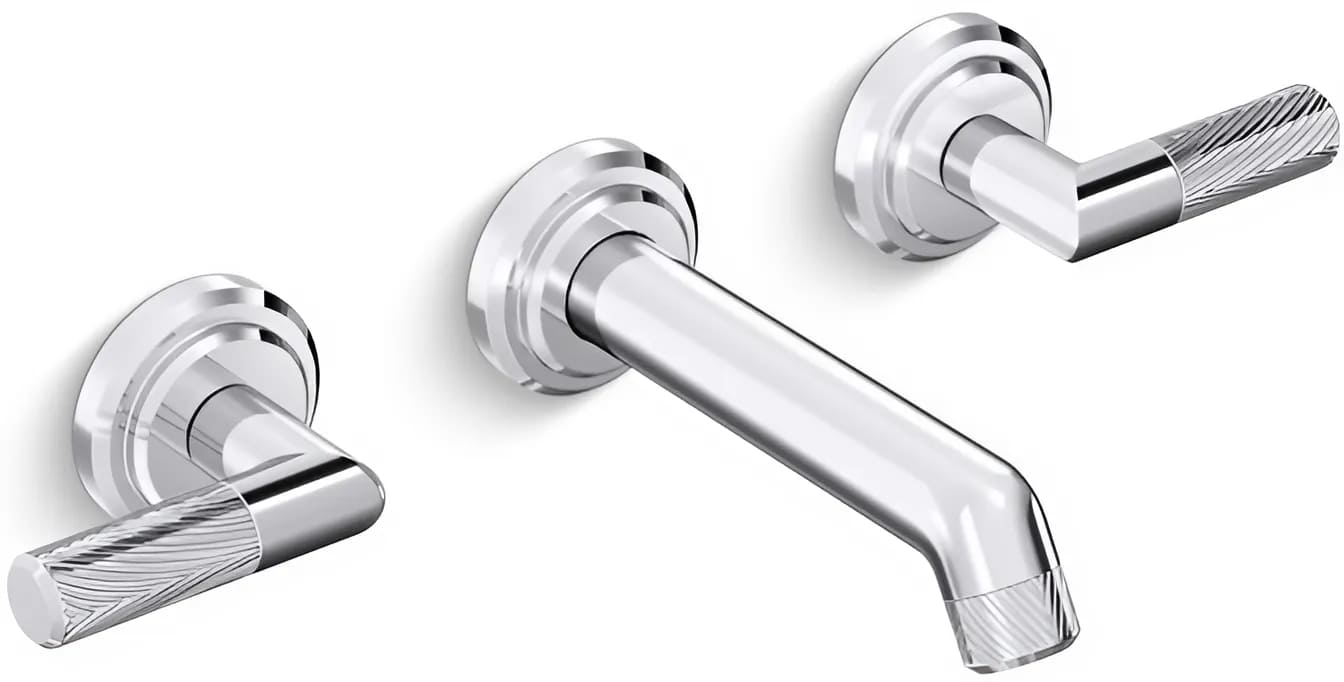 Vòi chậu rửa mặt nóng lạnh Kallista P24910-CPH-CP