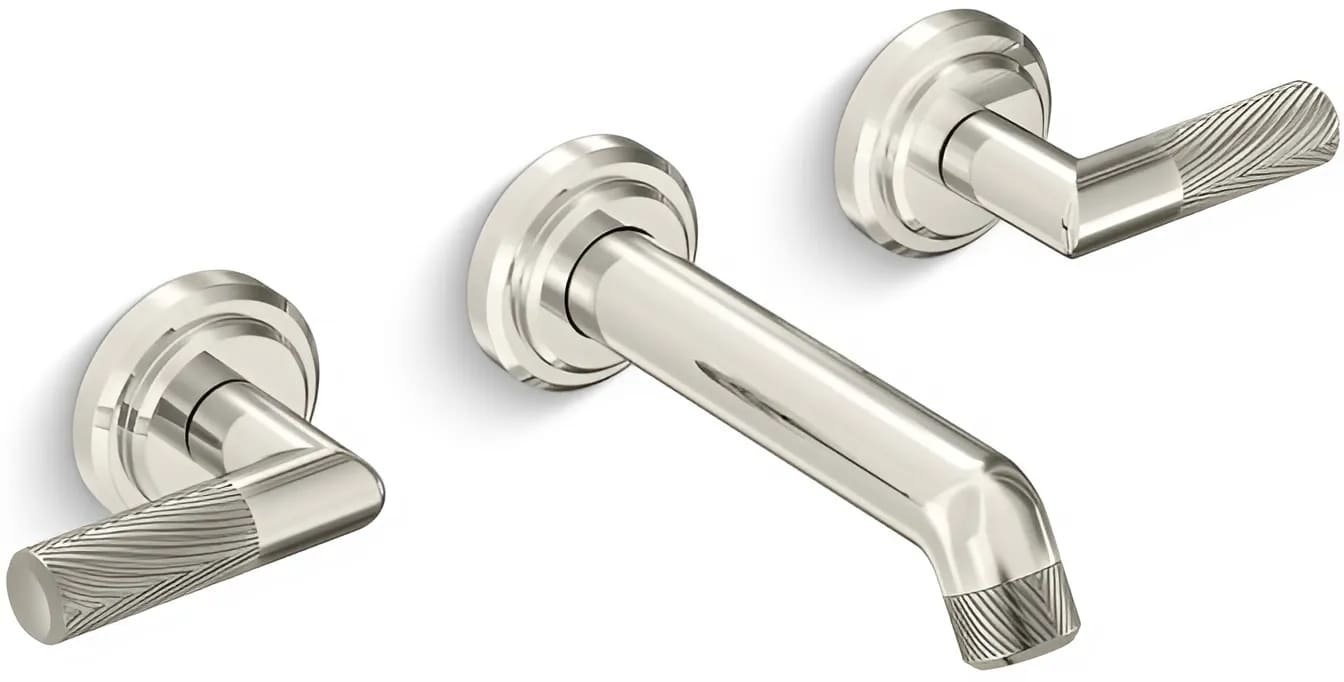 Vòi chậu rửa mặt nóng lạnh Kallista P24910-SNW-SN