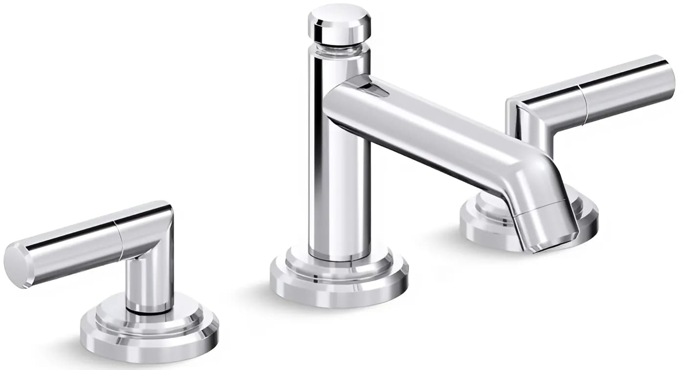 Vòi chậu rửa mặt nóng lạnh Kallista P24906-LV-CP