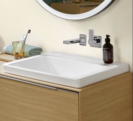 Chậu rửa lavabo Đức Villeroy-boch Subway 3.0 4A70F6RW