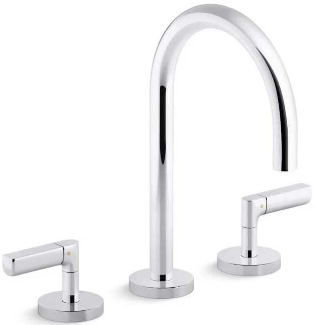 Vòi chậu rửa mặt nóng lạnh Kallista P23348-LV-CP