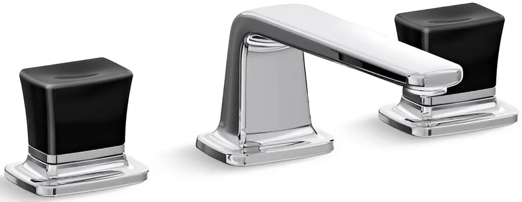 Vòi chậu rửa mặt nóng lạnh Kallista P24705-CB-CP