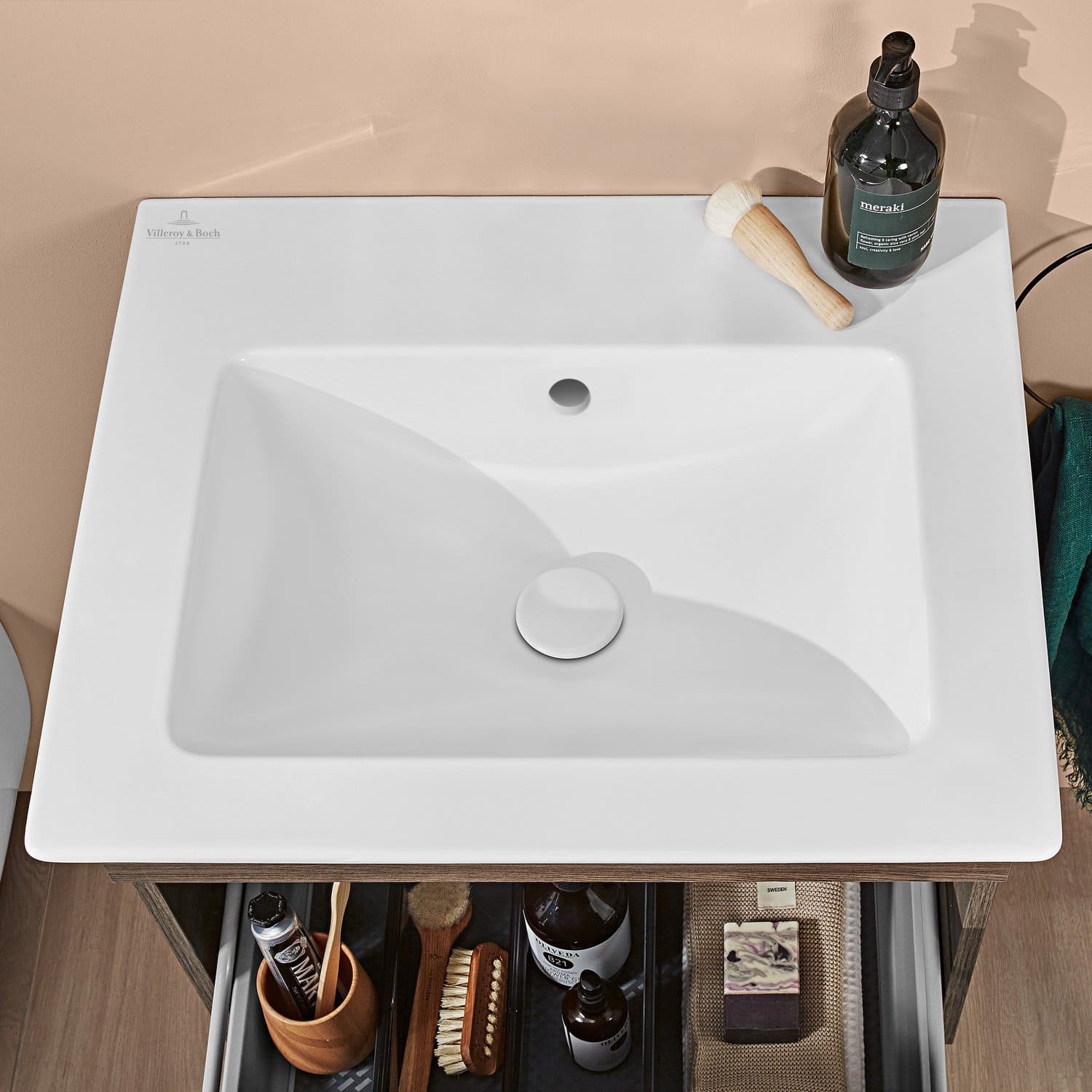 Chậu rửa lavabo Đức Villeroy-boch Venticello 412467RW