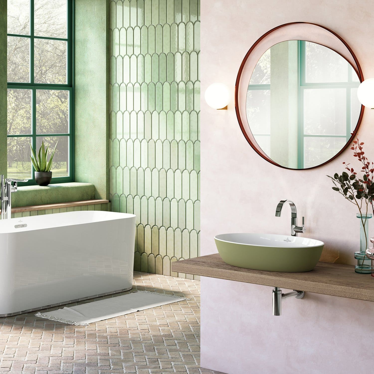 Chậu rửa lavabo dương bàn Đức Villeroy-boch Artis 419861BCS8