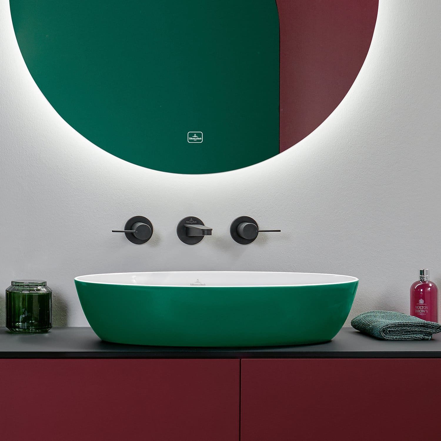 Chậu rửa lavabo dương bàn Đức Villeroy-boch Artis 419861BCS7