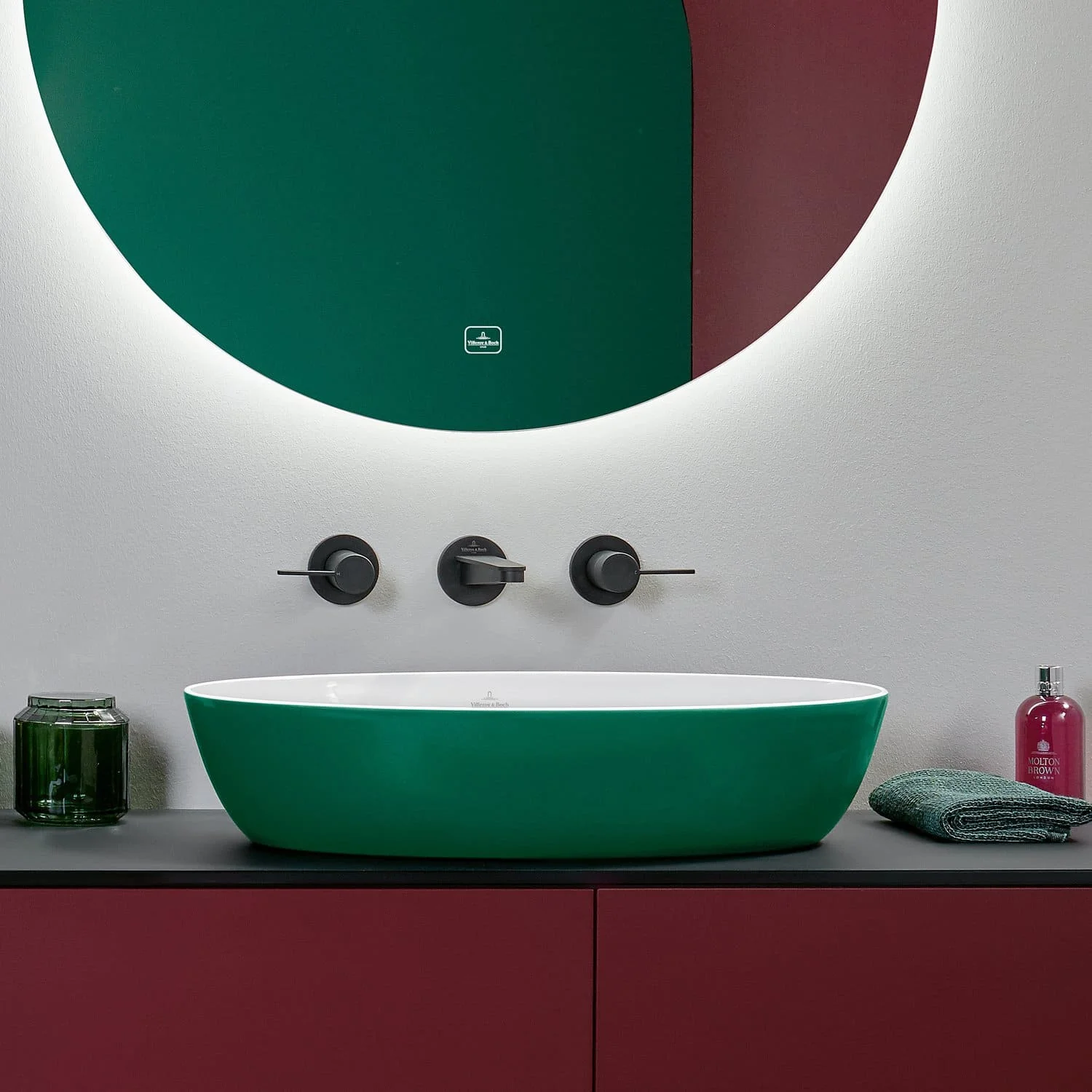Chậu rửa lavabo dương bàn Đức Villeroy-boch Artis 419861BCS7
