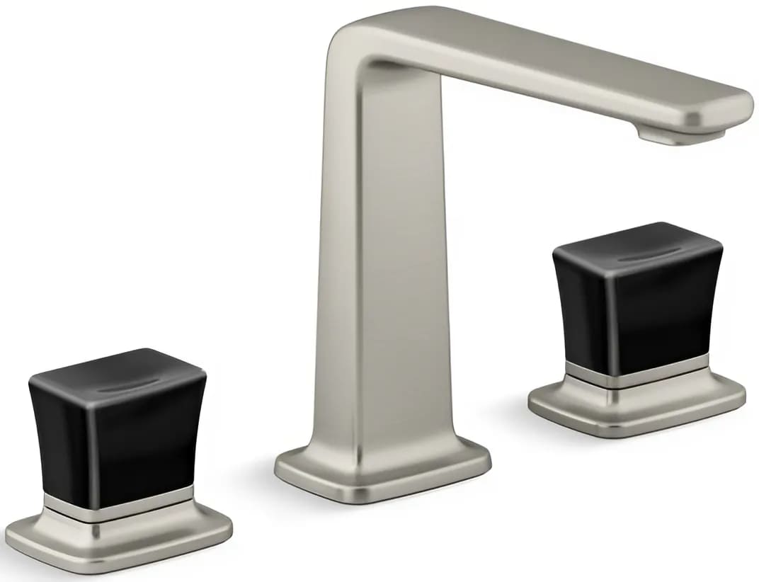 Vòi chậu rửa mặt nóng lạnh Kallista P29383-CB-BN