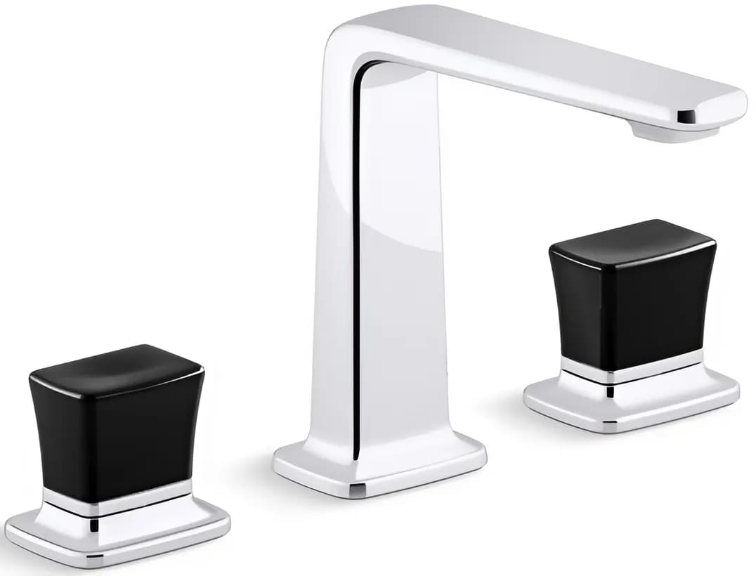 Vòi chậu rửa mặt nóng lạnh Kallista P29383-CB-CP