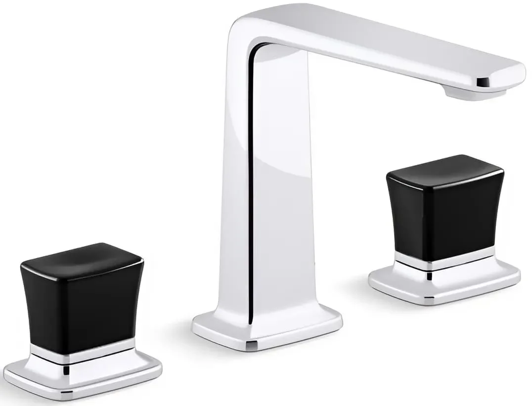 Vòi chậu rửa mặt nóng lạnh Kallista P29383-CB-CP