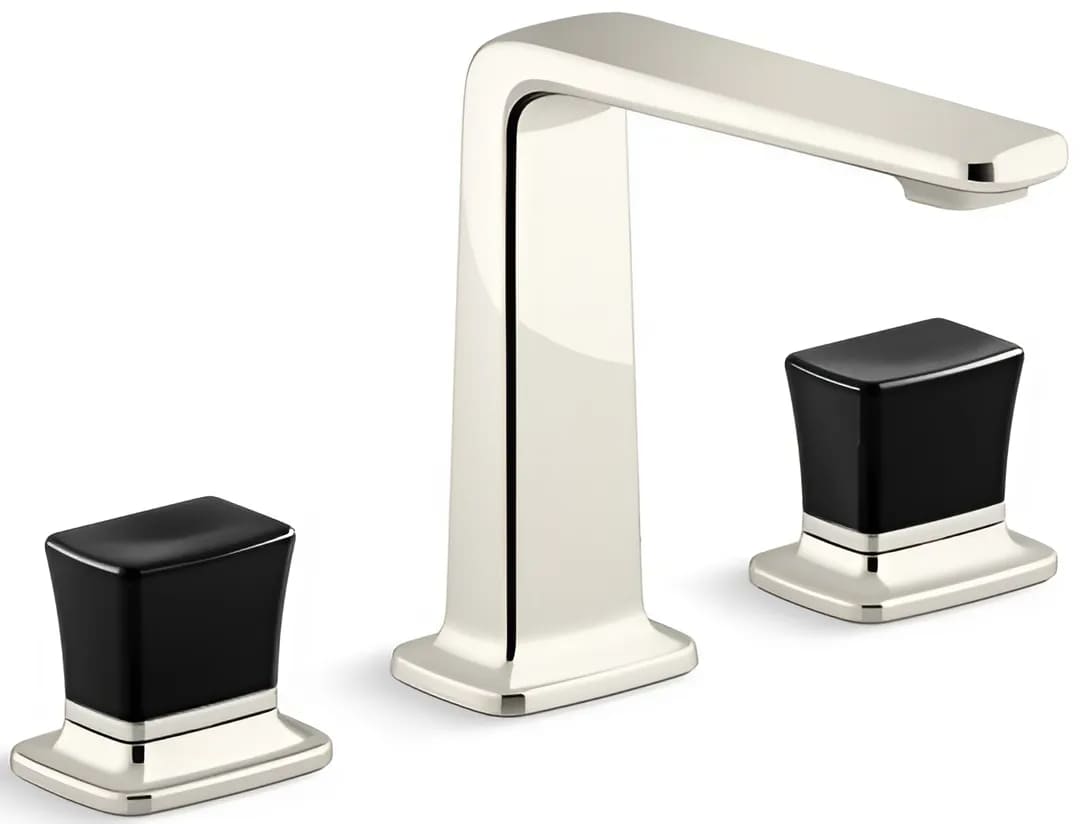 Vòi chậu rửa mặt nóng lạnh Kallista P29383-CB-SN