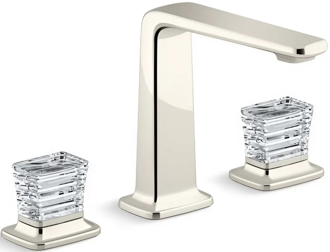 Vòi chậu rửa mặt nóng lạnh Kallista P29383-CC-SN