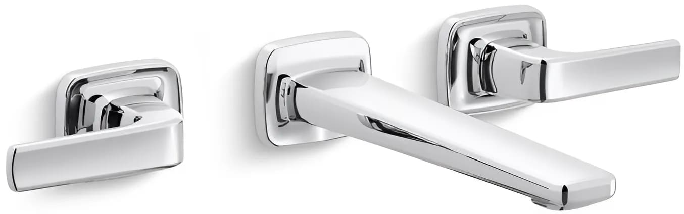 Vòi chậu rửa mặt nóng lạnh Kallista P24702-LV-CP