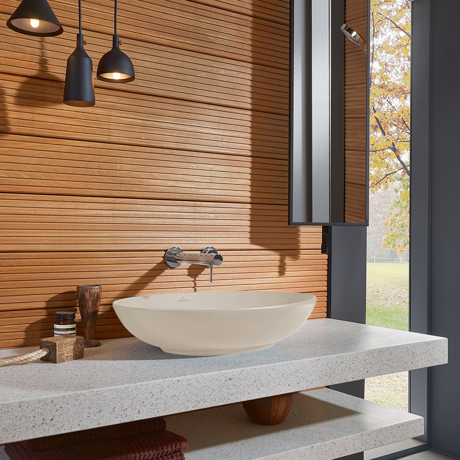 Chậu rửa lavabo dương bàn Đức Villeroy-boch Loop & Friends 4A4700AM