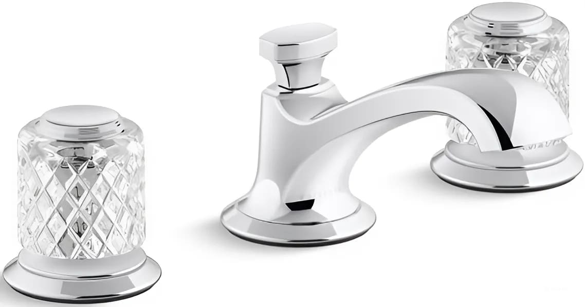 Vòi chậu rửa mặt nóng lạnh Kallista P25050-SLC-CP