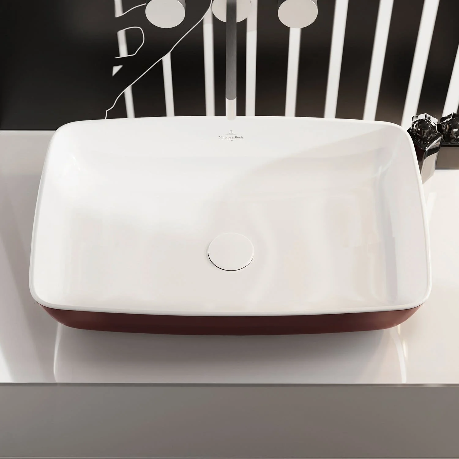 Chậu rửa lavabo dương bàn Đức Villeroy-boch Artis 417258BCS9