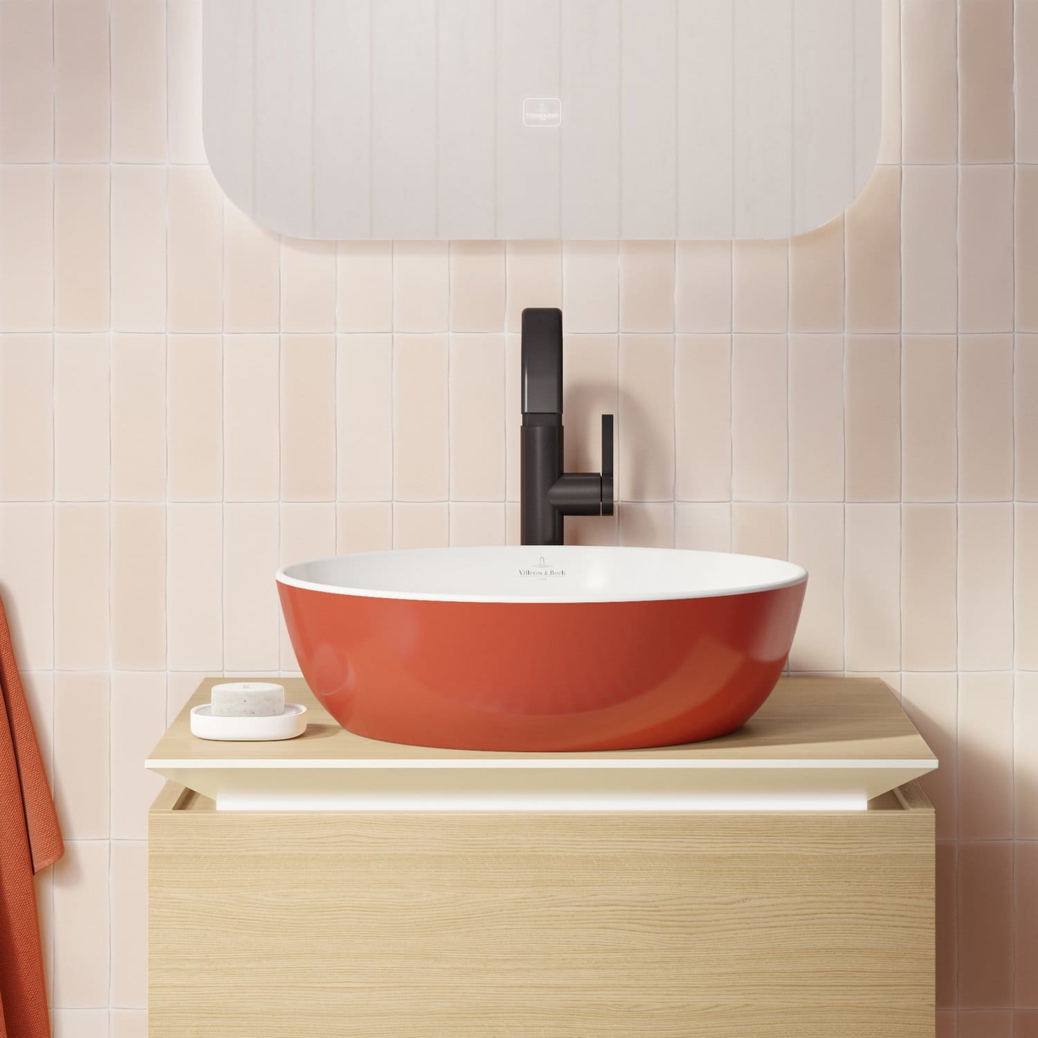 Chậu rửa lavabo dương bàn Đức Villeroy-boch Artis 417943BCW8