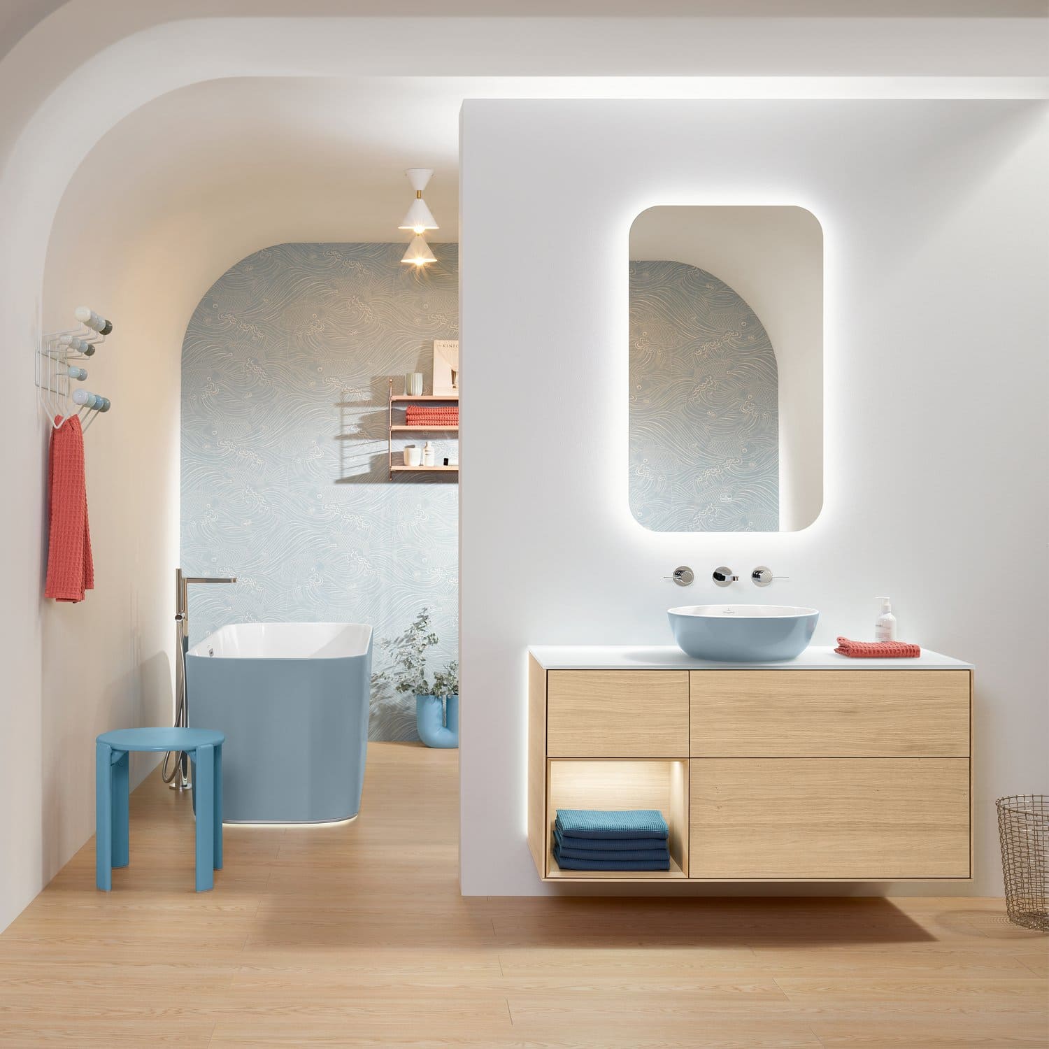 Chậu rửa lavabo dương bàn Đức Villeroy-boch Artis 417943BCS6