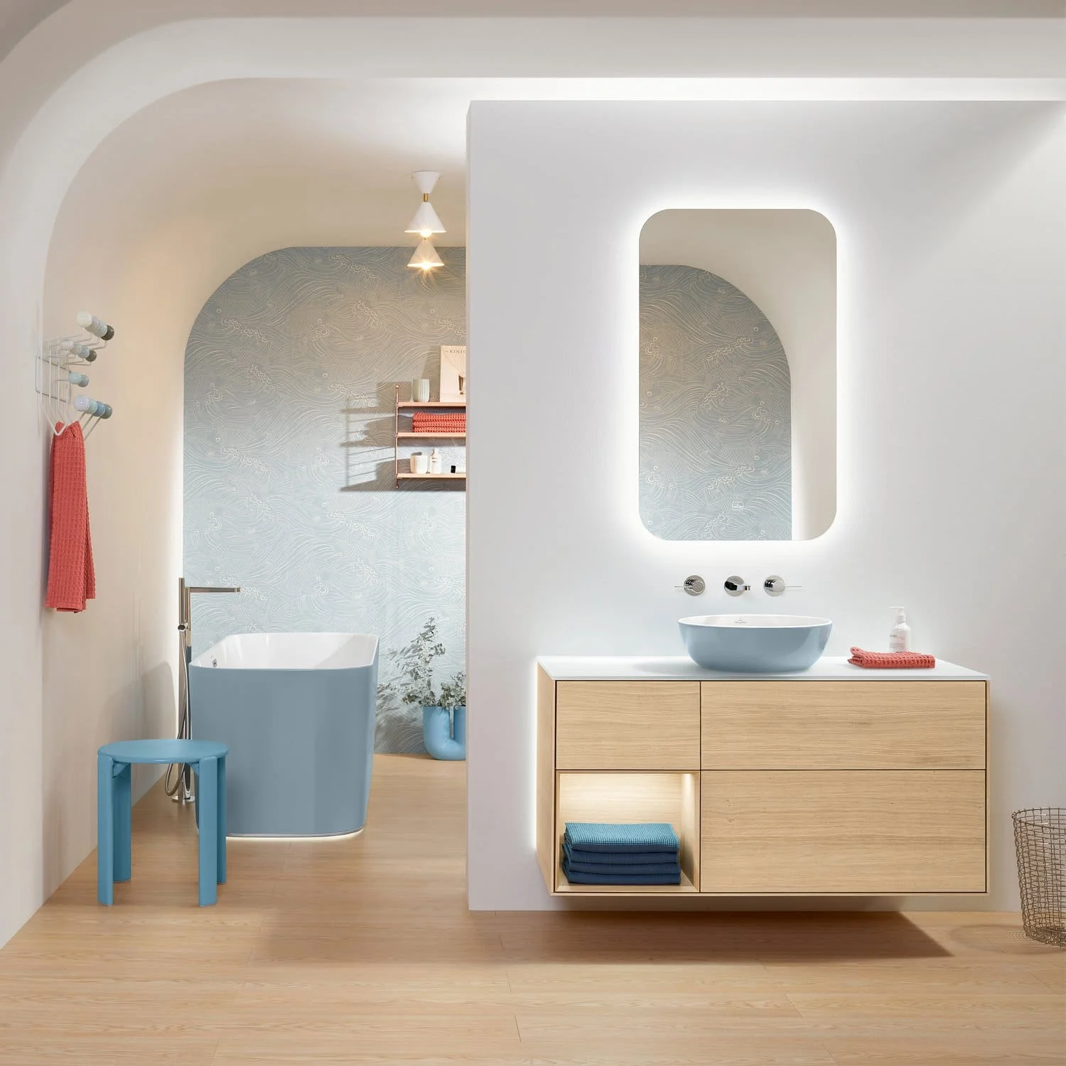 Chậu rửa lavabo dương bàn Đức Villeroy-boch Artis 417943BCS6