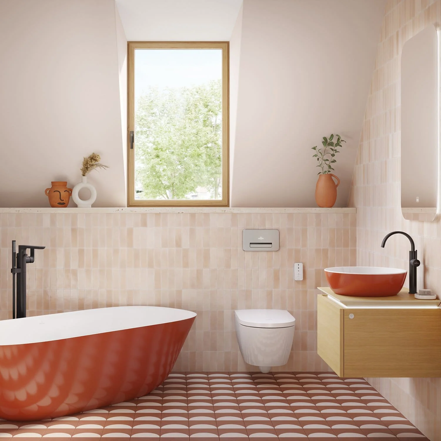 Chậu rửa lavabo dương bàn Đức Villeroy-boch Artis 417943BCW8