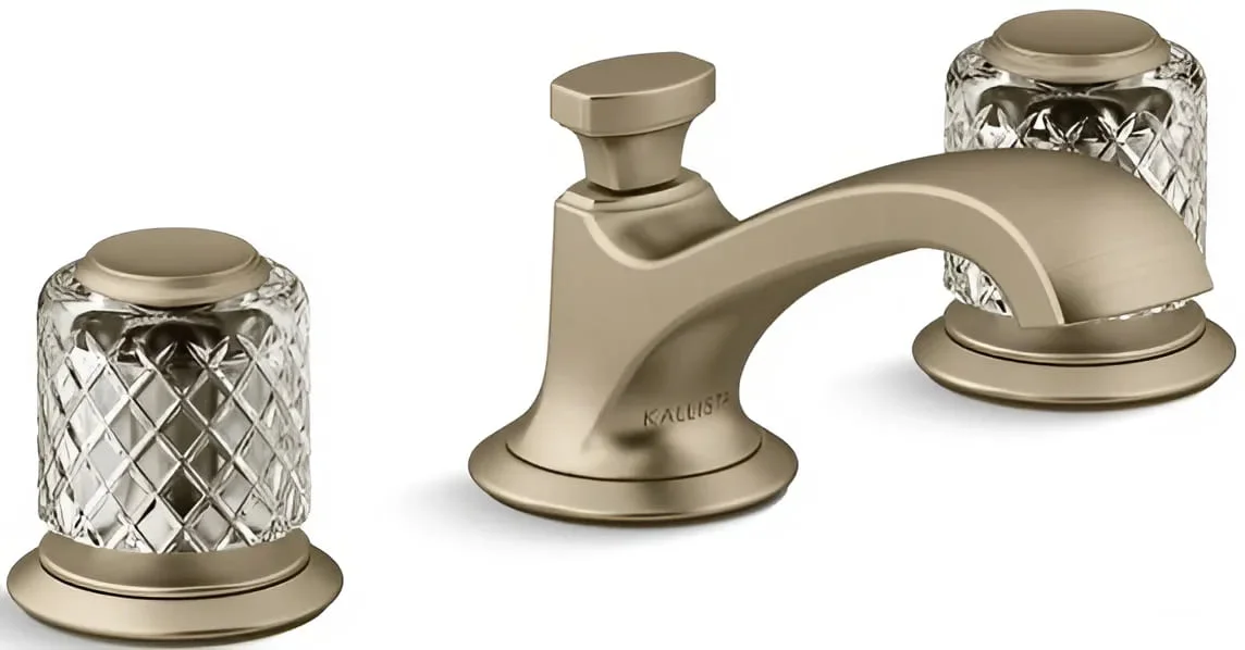 Vòi chậu rửa mặt nóng lạnh Kallista P25050-SLG-BAF