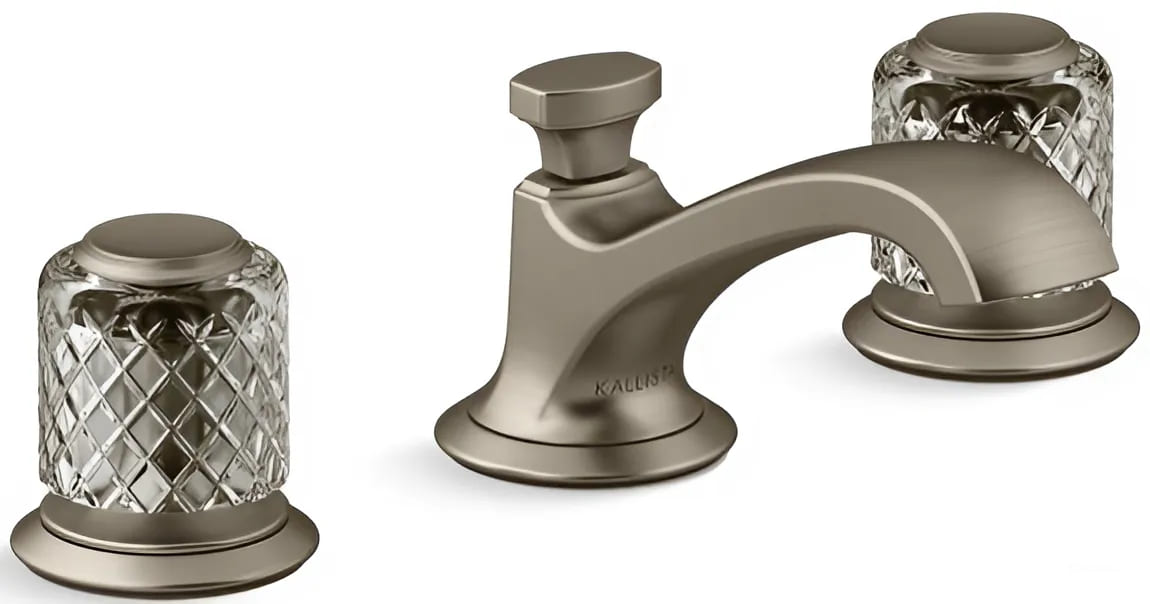 Vòi chậu rửa mặt nóng lạnh Kallista P25050-SLG-BV