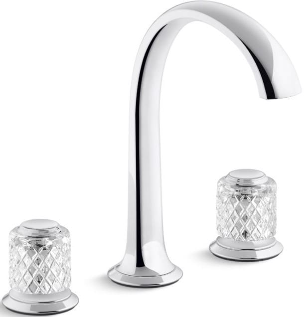 Vòi chậu rửa mặt nóng lạnh Kallista P25051-SLC-CP