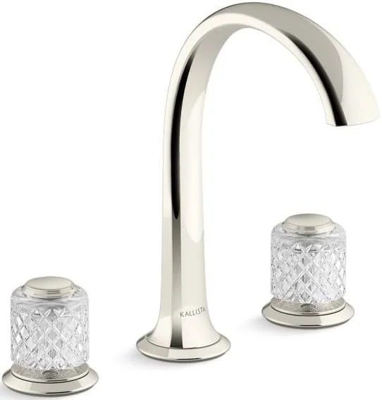 Vòi chậu rửa mặt nóng lạnh Kallista P25051-SLC-SN
