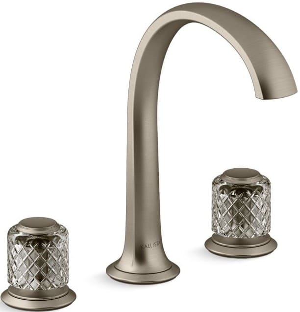 Vòi chậu rửa mặt nóng lạnh Kallista P25051-SLG-BV