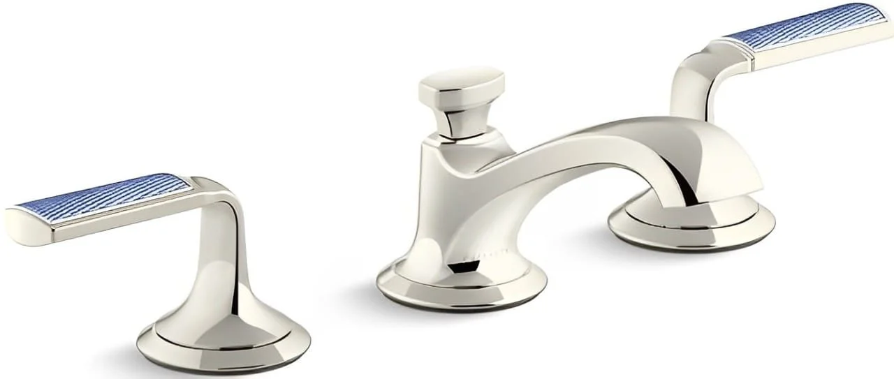 Vòi chậu rửa mặt nóng lạnh Kallista P25054-CBW-SN