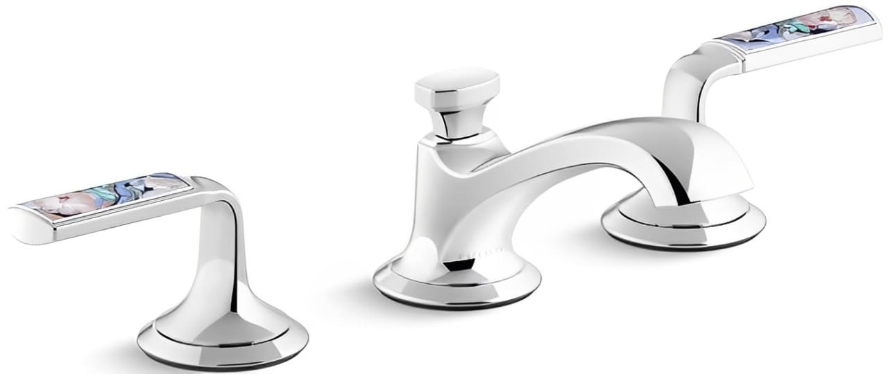 Vòi chậu rửa mặt nóng lạnh Kallista P25054-SPR-CP