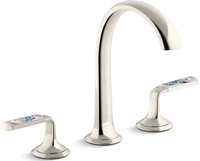 Vòi chậu rửa mặt nóng lạnh Kallista P25055-SPR-SN