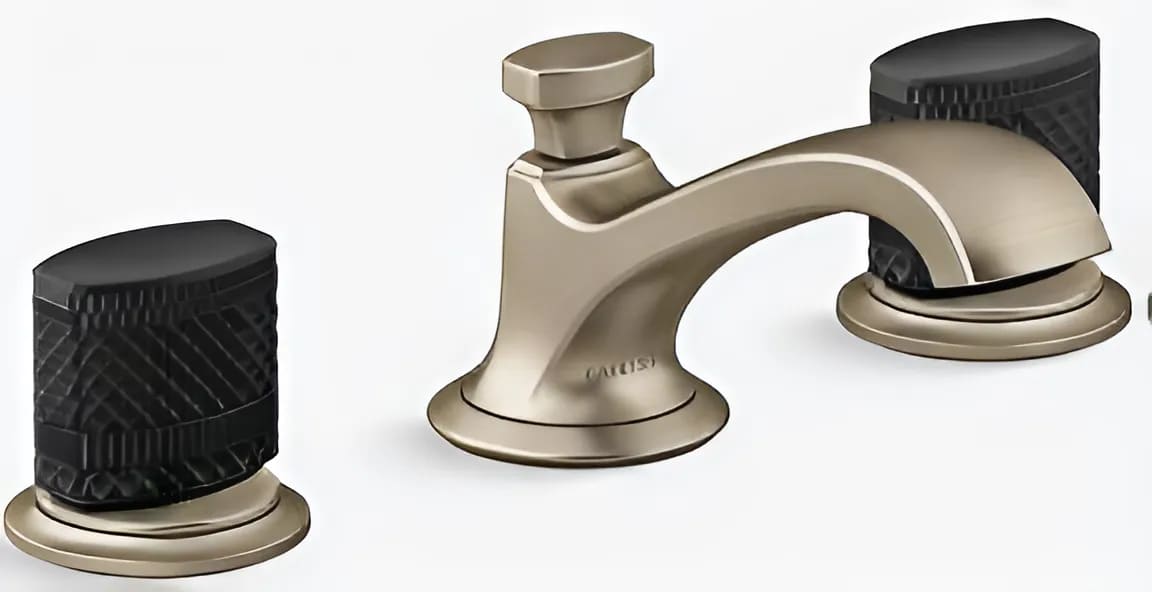 Vòi chậu rửa mặt nóng lạnh Kallista P25056-CMB-BAF