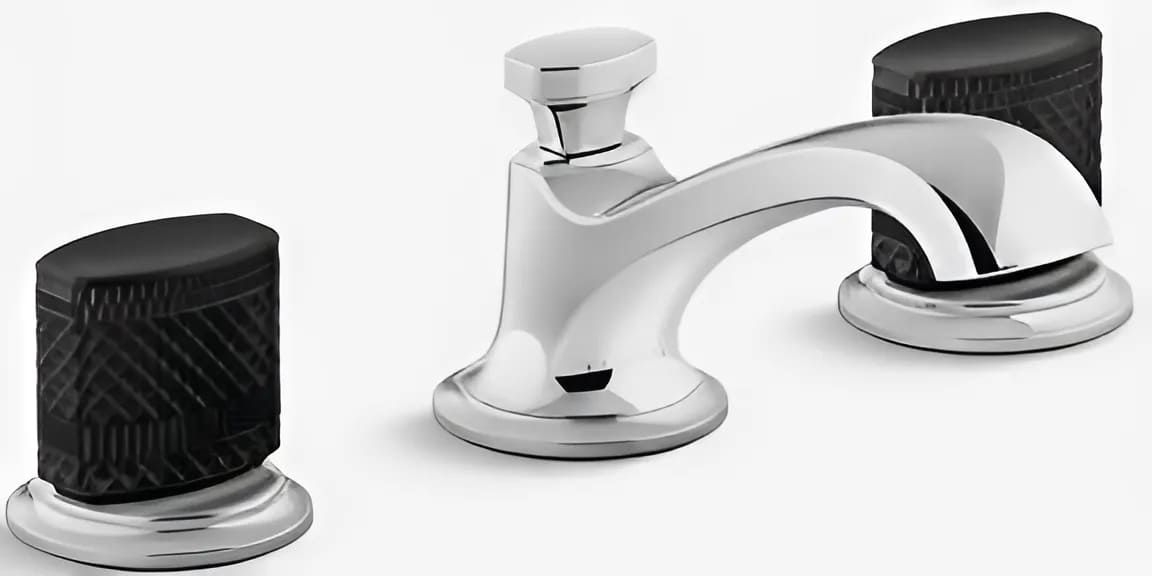 Vòi chậu rửa mặt nóng lạnh Kallista P25056-CMB-CP