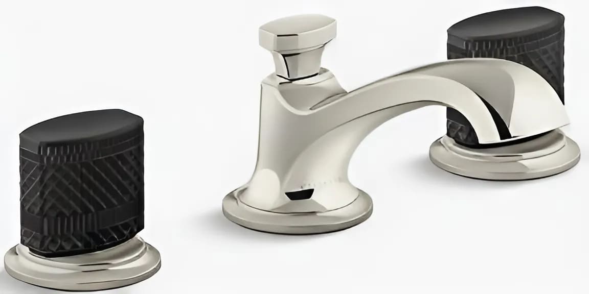 Vòi chậu rửa mặt nóng lạnh Kallista P25056-CMB-SN