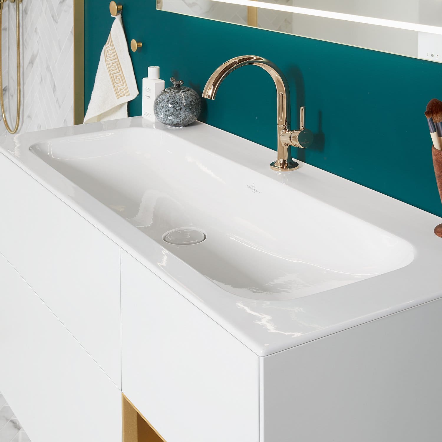 Chậu rửa lavabo Đức Villeroy-boch Finion 4164CBRW